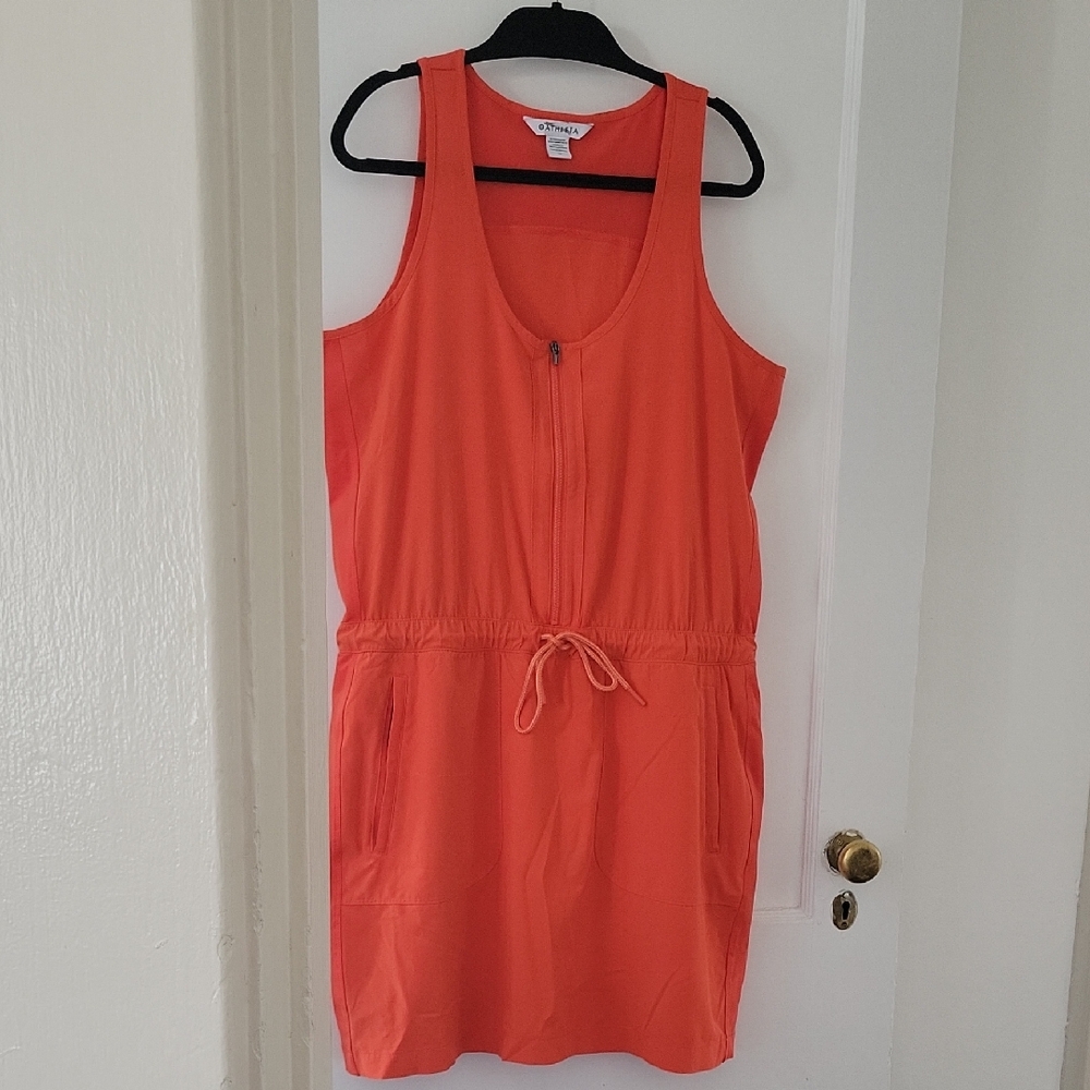 Athleta Hiking Dress/Romper With Built-in Shorts